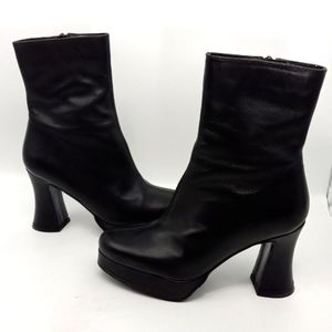 👢 PLATFORM LEATHER BOOTS 👢